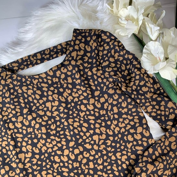 Buddy Love Leopard Print Dress Comfort Boho - Picture 2 of 13